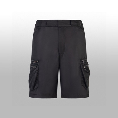 프라다 남성 삼각 로고 쇼츠 - Prada Mens Shorts - prc6217x