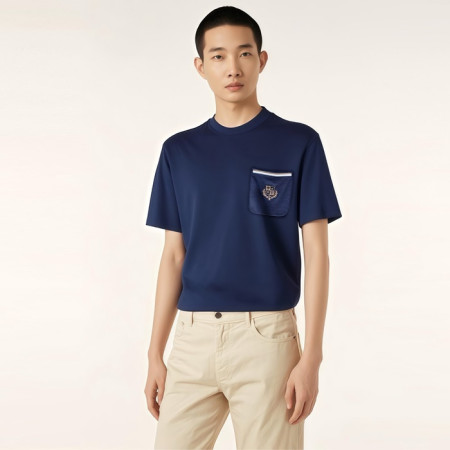 로로피아나 남성 라운드 반팔티 - Loro Piana Mens Round Tshirt - lpc6430x