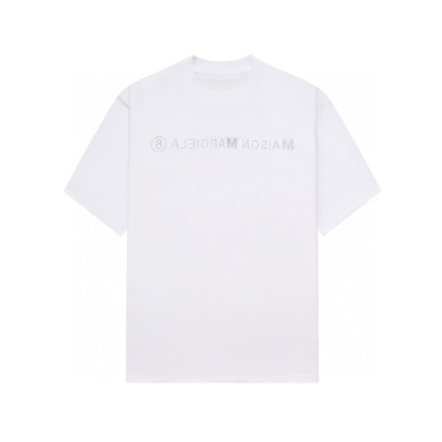 메종 마르지엘라 남성 라운드 반팔 티셔츠 - Maison Margiela Mens Round Tshirt - mac6443x