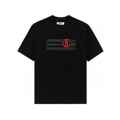 메종 마르지엘라 남성 라운드 반팔 티셔츠 - Maison Margiela Mens Round Tshirt - mac6445x
