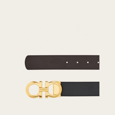 살바토레 페라가모 남성 간치니 벨트 - Ferragamo Mens Gancini Belt - bel187x