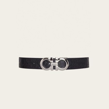 살바토레 페라가모 남성 간치니 벨트 - Ferragamo Mens Gancini Belt - bel189x