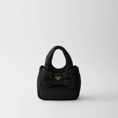 프라다 여성 리본 장식 패딩 리나일론 미니백 - Prada Womens Ribbon decorated padded nylon mini bag - prb5434x