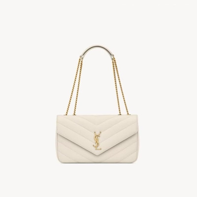 입생로랑 여성 마테라세 루루 미디엄 백 - Saint Laurent Womens Loulou Medium Bag In Matelasse - ysb5455x