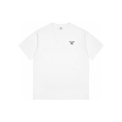 셀린느 남성 반팔 티셔츠 - Celine Mens Round Tshirt - cec6497x