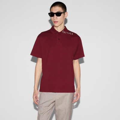 구찌 남성 폴로 반팔티 - Gucci Mens Polo Tshirt - guc6518x