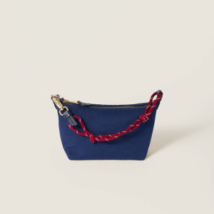 미우미우 여성 가바딘 파우치 - Miumiu Womens Gabardine pouch - mib5535x