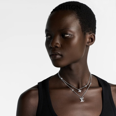 루이비통 여성 아이코닉 트레조 네크리스 - Louis vuitton Womens Iconic Tresor Necklace - acc5432x