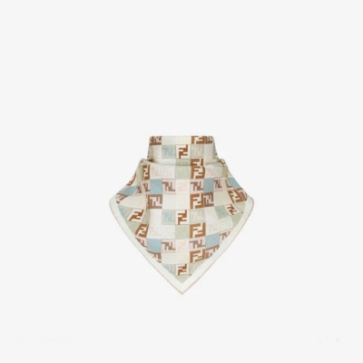 펜디 여성 FF 스퀘어 스카프 - Fendi Womens FF Square Scarf - acc5436x