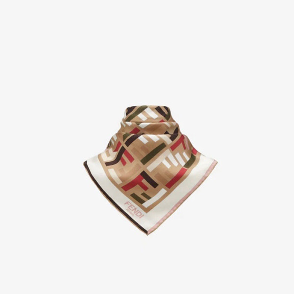 펜디 여성 FF 스퀘어 스카프 - Fendi Womens FF Square Scarf - acc5437x