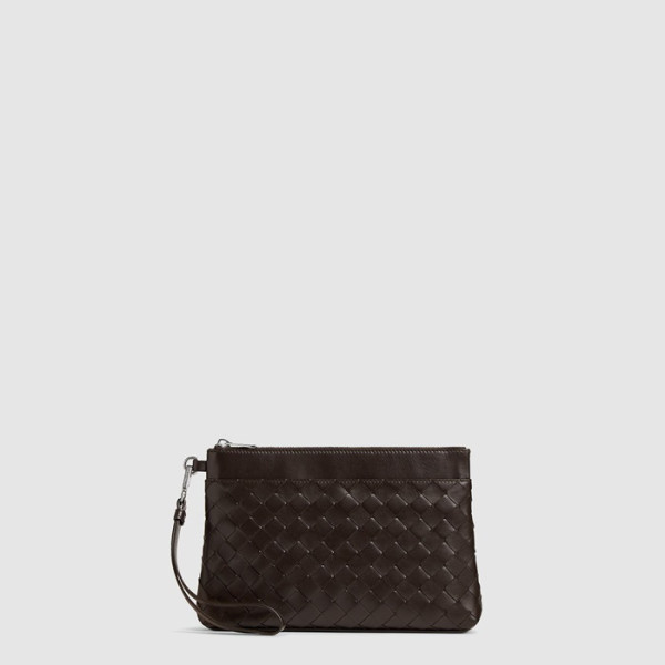보테가베네타 남성 인트레치아토 프리즘 파우치 - Bottega Veneta Mens Intrecciato Prism Pouch - bvb5562x