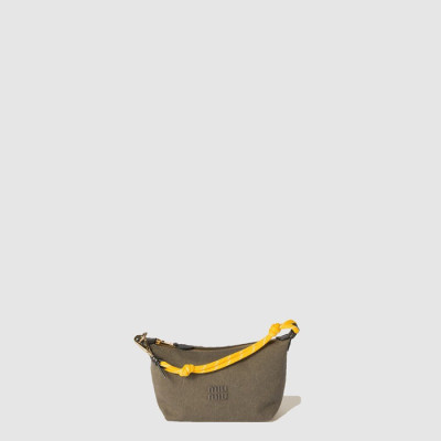 미우미우 여성 가바딘 파우치 - Miumiu Womens Gabardine pouch - mib5596x