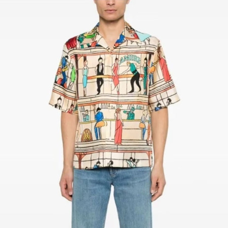 아미리 남성 반팔 셔츠 - Amiri Mens Polo Shirts - amc6619x