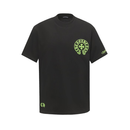크롬하츠 남성 라운드 반팔티 - Chrom Hearts Mens Round Tshirt - chc6647x