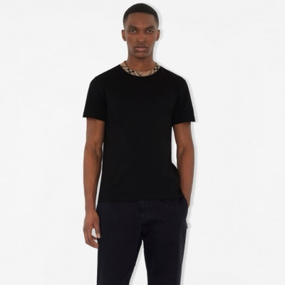버버리 남성 라운드 반팔 티셔츠 - Burberry Mens Round Tshirt - buc6657x
