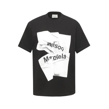 메종 마르지엘라 남성 라운드 반팔 티셔츠 - Maison Margiela Mens Round Tshirt - mac6774x