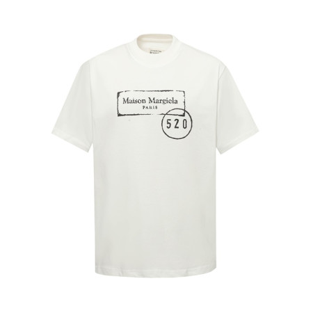 메종 마르지엘라 남성 라운드 반팔 티셔츠 - Maison Margiela Mens Round Tshirt - mac6776x