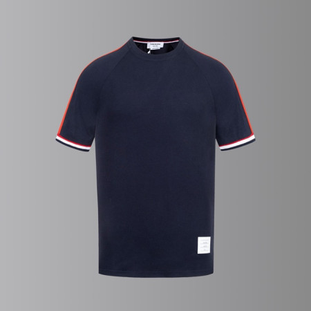 톰브라운 남성 라운드 반팔티 - Thom Browne Mens Round Tshirts - thc6784x