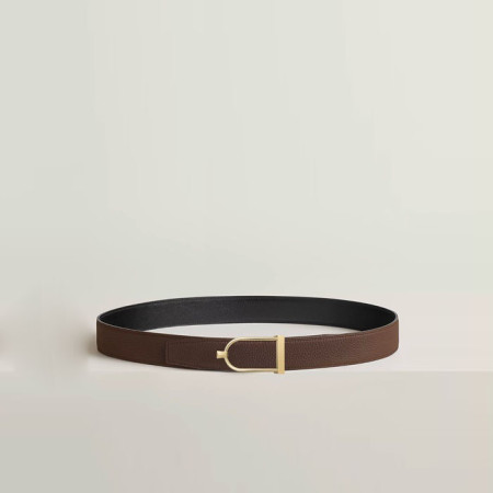 에르메스 남성 Ecrin 버클 리버서블 벨트 - Hermes Mens Ecrin Buckle Reversible Belt - bel193x