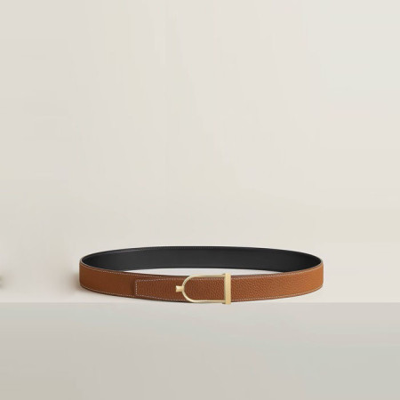 에르메스 남성 Ecrin 버클 리버서블 벨트 - Hermes Mens Ecrin Buckle Reversible Belt - bel194x