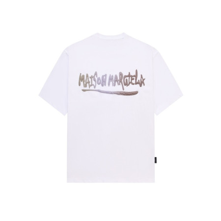 메종 마르지엘라 남성 라운드 반팔 티셔츠 - Maison Margiela Mens Round Tshirt - mac6792x