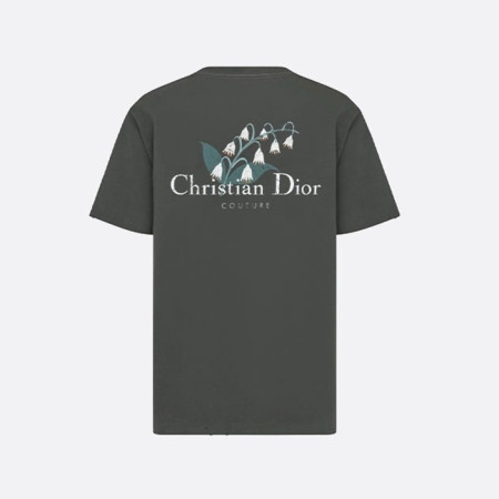 디올 남성 라운드 반팔 티셔츠 - Dior Mens Round Tshirt - dic6823x