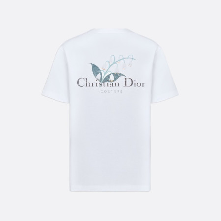 디올 남성 라운드 반팔 티셔츠 - Dior Mens Round Tshirt - dic6824x