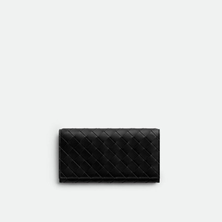 보테가베네타 남성 동전 지갑을 갖춘 인트레치아토 장지갑 - Bottega veneta Mens Lntrecciato Long Wallet With Coin Purse - bvw340x
