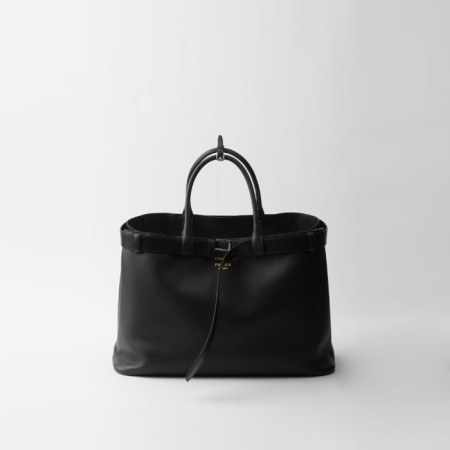프라다 남성 벨트 나파 가죽 버클 백 2VG126 - Prada Mens Buckle Bag In Nappa Leather With Belt - prb5684x
