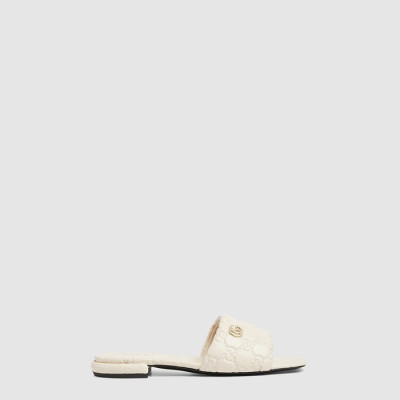 구찌 여성 더블 G 슬라이드 샌들 - Gucci Womens Double G Slide Sandals - gus5849x