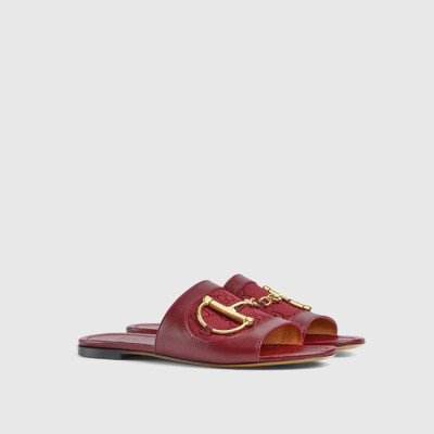구찌 여성 홀스빗 슬라이드 샌들 - Gucci Womens Horsebit Slide Sandals - gus5873x