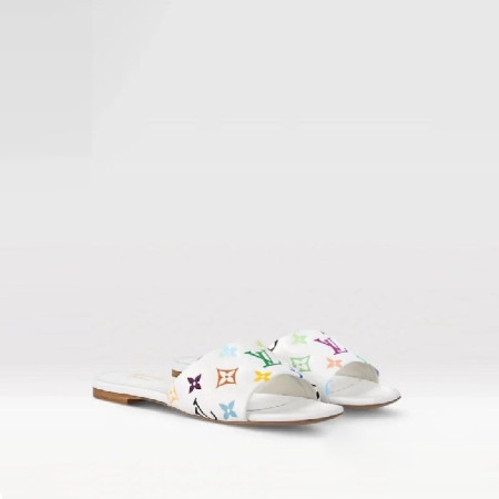 루이비통 여성 모노그램 슬라이드 - Louis vuitton Womens Monogram Slides - lvs5912x
