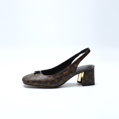 루이비통 여성 스윙 슬링백 펌프스 - Louis vuitton Womens Swing Slingback pumps - lvs5924x