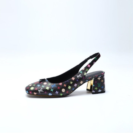 루이비통 여성 스윙 슬링백 펌프스 - Louis vuitton Womens Swing Slingback pumps - lvs5926x