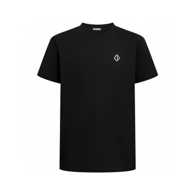 디올 남성 라운드 반팔 티셔츠 - Dior Mens Round Tshirt - dic6852x