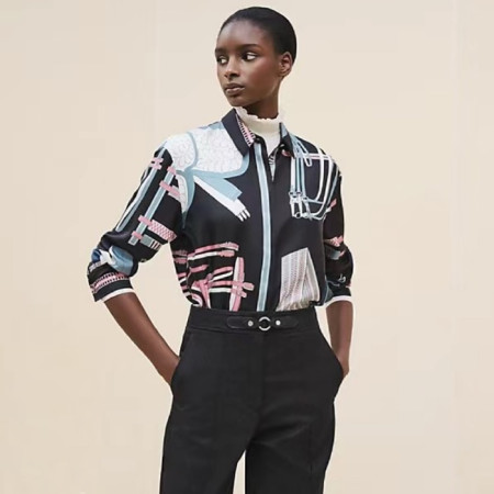 에르메스 여성 실크 셔츠 - Hermes Womens Silk Shirts - prc6908x