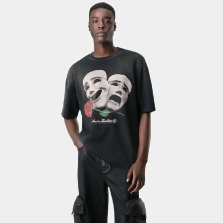 아미리 남성 반팔 티셔츠 - Amiri Mens Casual Tshirts - amc6954x