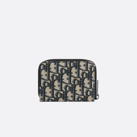 디올 남성 지퍼 동전 지갑 - Dior Mens Zipper Coin Purse - diw342x