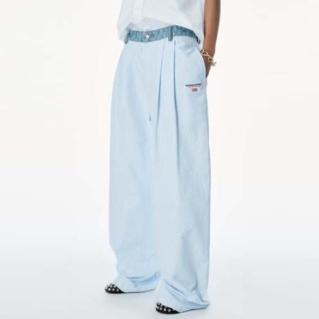 [당일배송] 알렉산더왕 여성 옥스포드 와이드 팬츠 - dd1020x