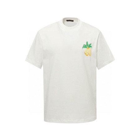 루이비통 남성 라운드 반팔 티셔츠 - Louis vuitton Mens Round Tshirt - lvc6981x