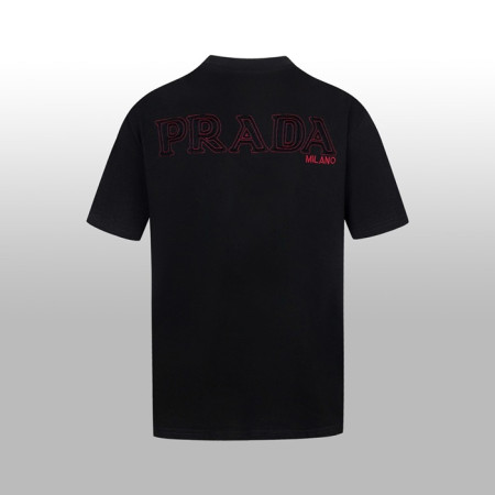 프라다 남성 라운드 반팔티 - Prada Mens Round Tshirt - prc6994x