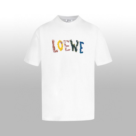 로에베 남성 라운드 반팔티 - Loewe Mens Round Tshirt - loc7009x