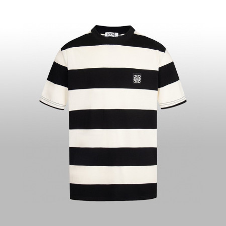 로에베 남성 라운드 반팔티 - Loewe Mens Round Tshirt - loc7011x