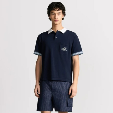 디올 남성 폴로 반팔 티셔츠 - Dior Mens Polo Tshirt - dic7040x