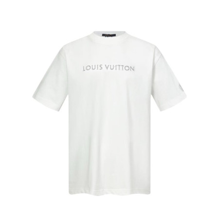 루이비통 남성 라운드 반팔 티셔츠 - Louis vuitton Mens Round Tshirt - lvc7044x