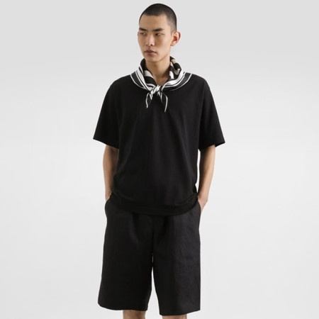 돌체앤가바나 남성 브이넥 반팔 티셔츠 - Dolce&Gabbana Mens V-neck Tshirt - doc7067x