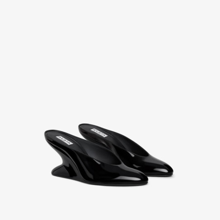 알라이아 여성 Curve 웨지 뮬 - Alaia Womens Curve Wedge Mules - als5997x