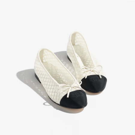 샤넬 여성 발레리나 플랫 - Chanel Womens Ballerina Flat Shoes - chs6000x