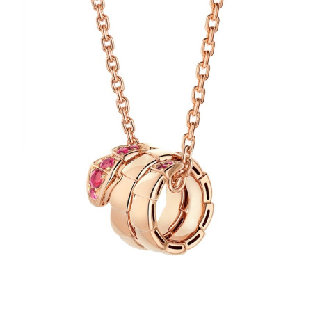 불가리 남/녀 세르펜티 바이퍼 네크리스 - Bvlgari Unisex Serpenti Viper Necklace - acc5801x