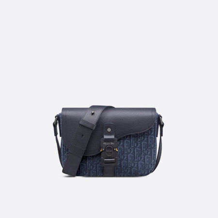 디올 남성 새들 스몰 플랩 스트랩백 - Dior Mens Saddle Small Flap Strapback - dib5761x